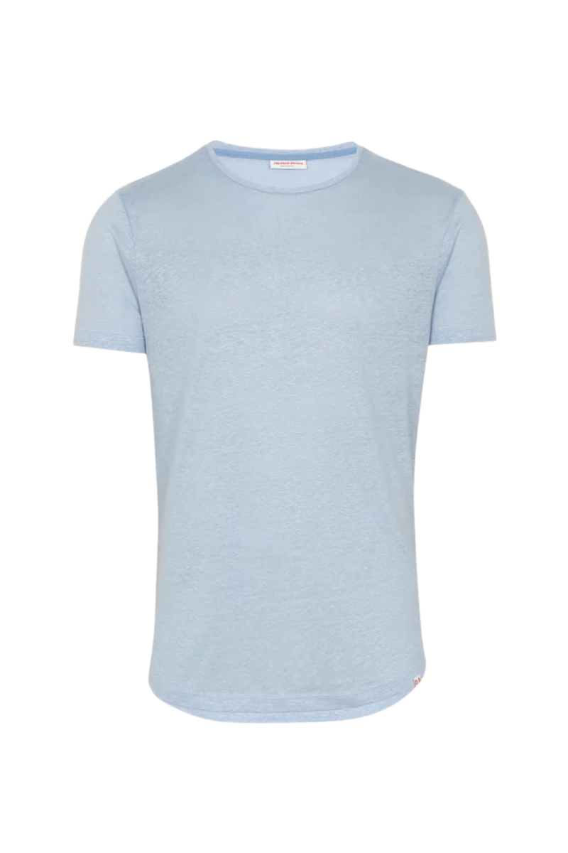 Orlebar Brown OB-T LINEN-279063-SOFT BLUE