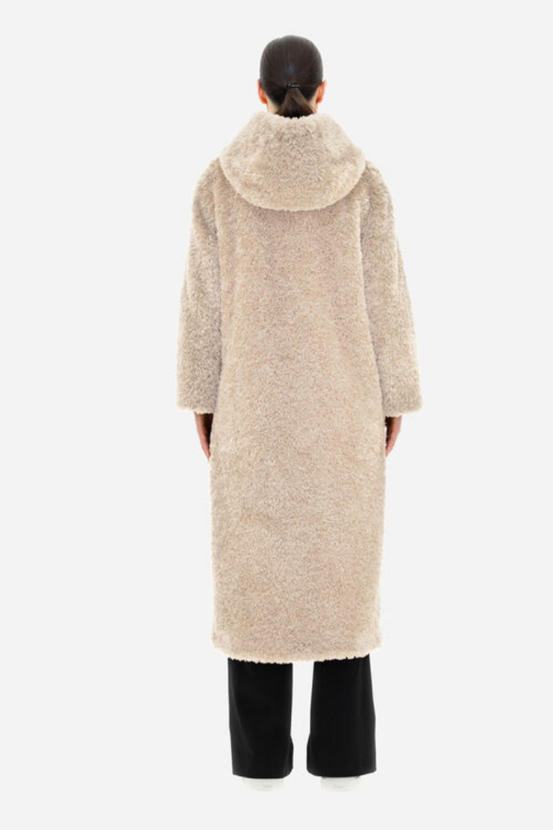 Herno Women's Chantilly Curly Faux Fur Coat