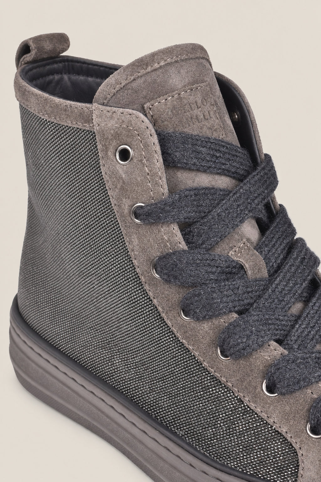BRUNELLO CUCINELLI WOMEN'S OSSIDO SUEDE HIGH TOP SNEAKER
