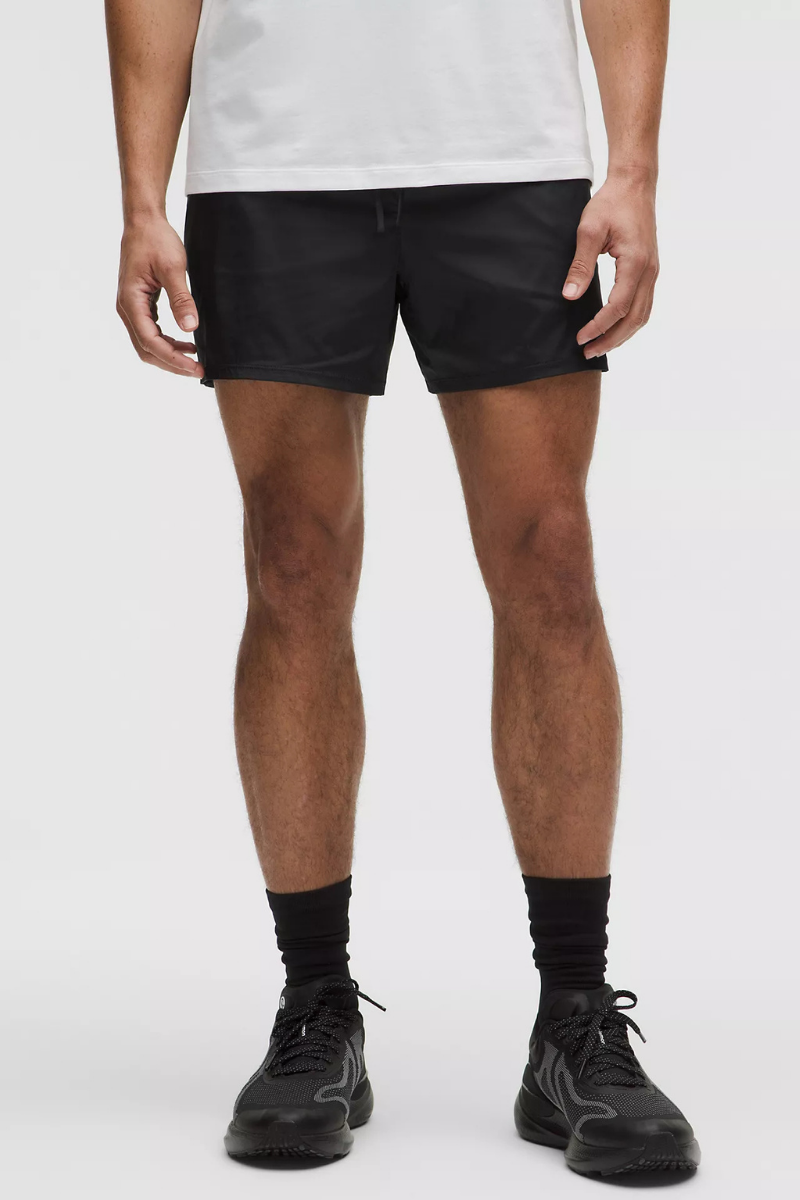 Lululemon Stretch Satin Nylon Short 5" Black