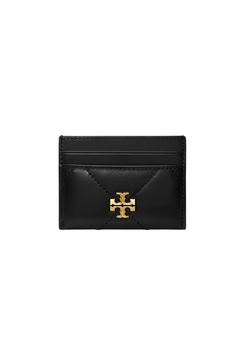 Tory Burch Kira Diamond Quilt Card Case Black 154993-001