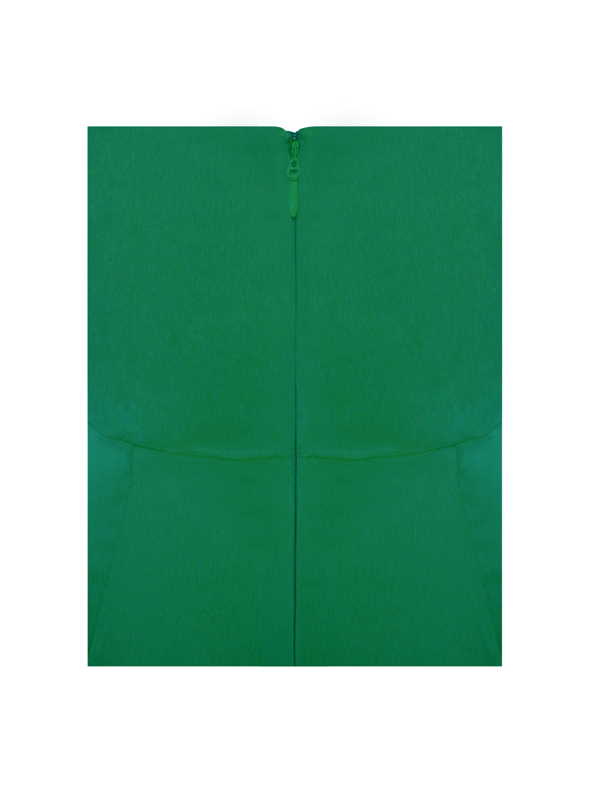Perrin Emerald Green Feather Dress High Slit Gown (Archive Sale)