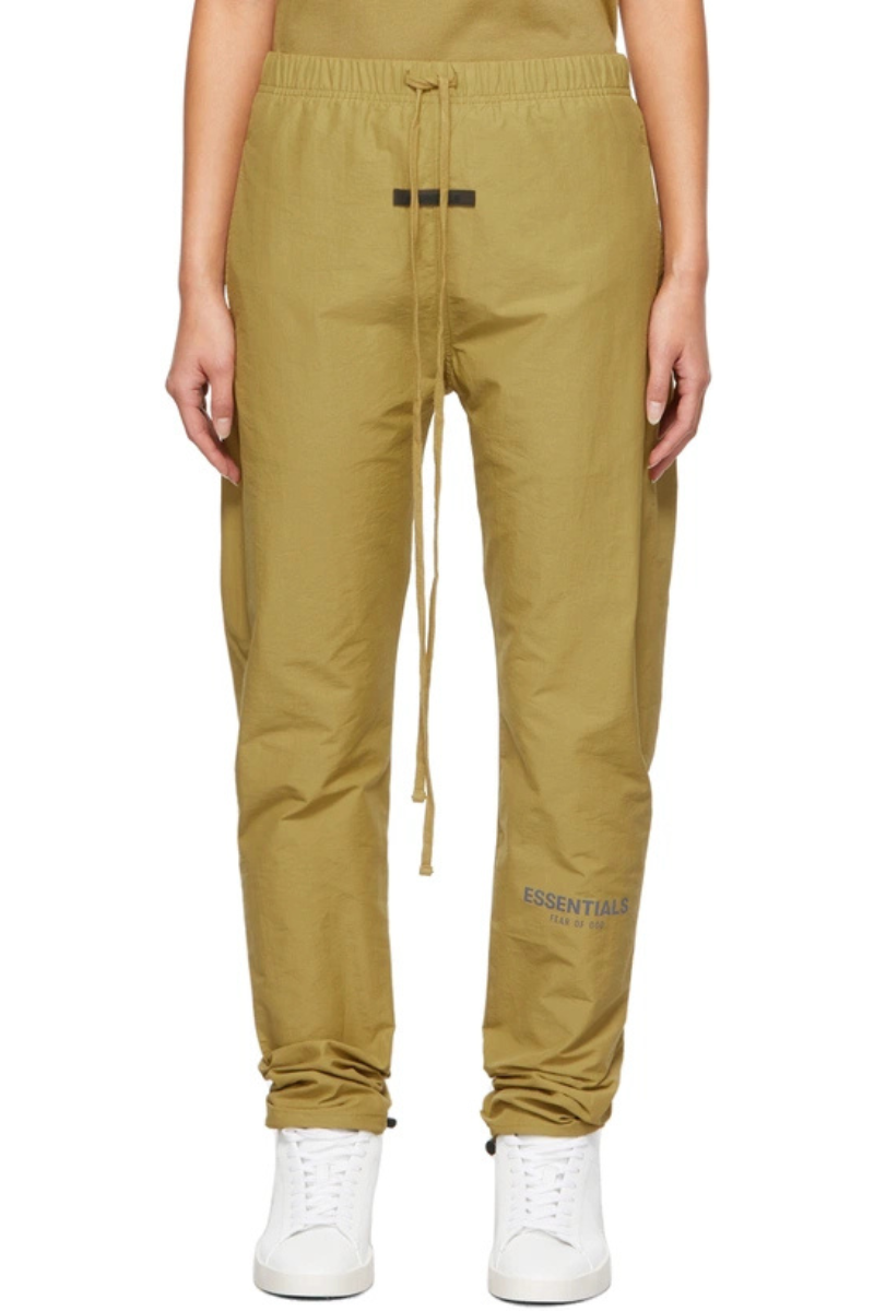 Fear of God Essentials Khaki Track Lounge Pants