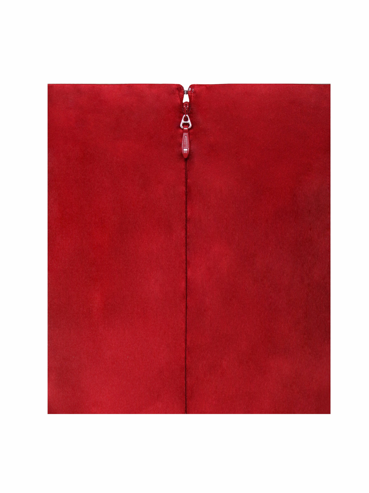Onika Red Satin and Crepe Jumpsuit (Archive Sale)