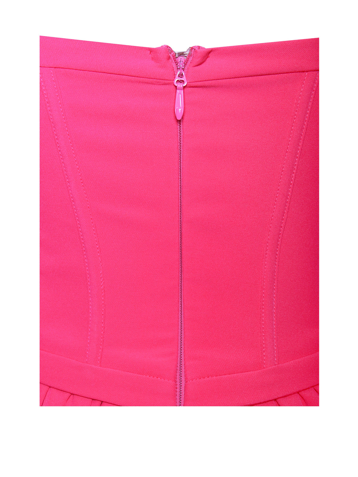 Maia Fuchsia Halter Neck Corset Midi Sundress (Archive Sale)