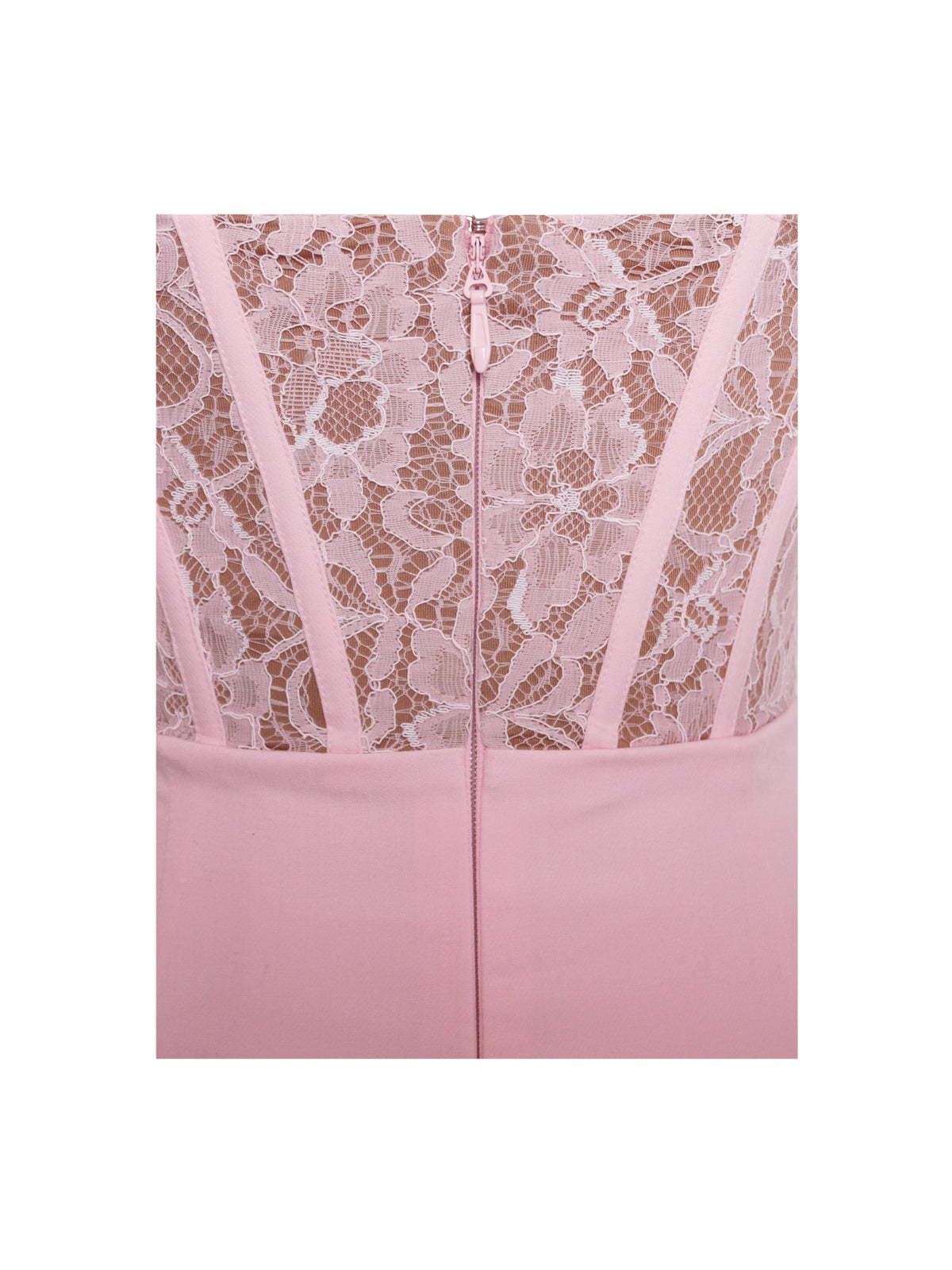 Junia Pink Lace Corset Maxi Dress (Archive Sale)