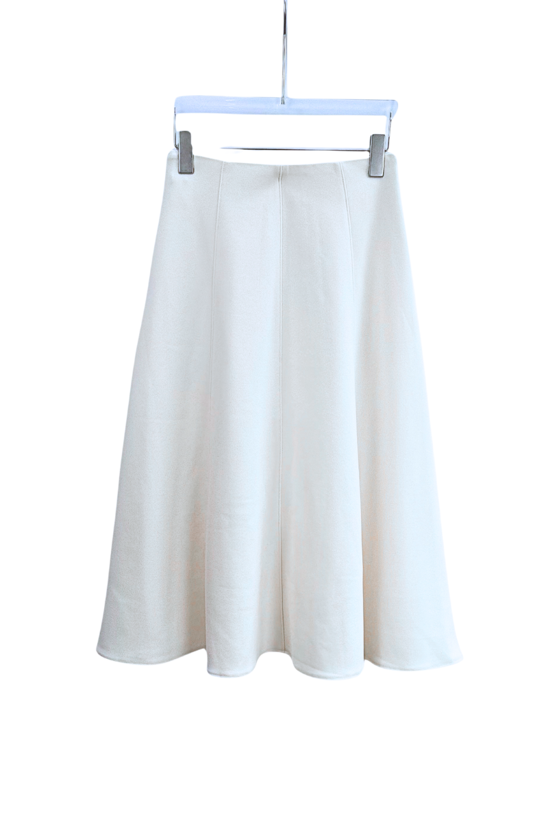Max Simple Drape Skirt Rice