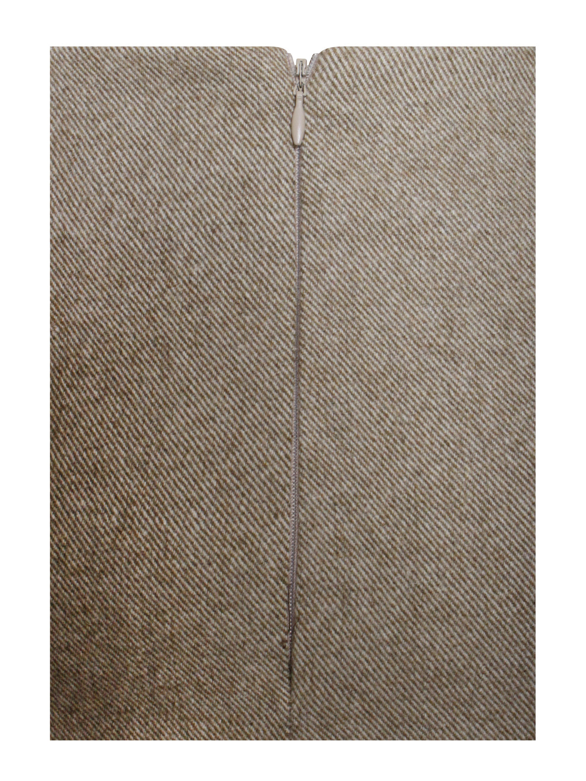 Braylee Vintage Bodycon Twill Wool Blend Mini Skirt (Archive Sale)
