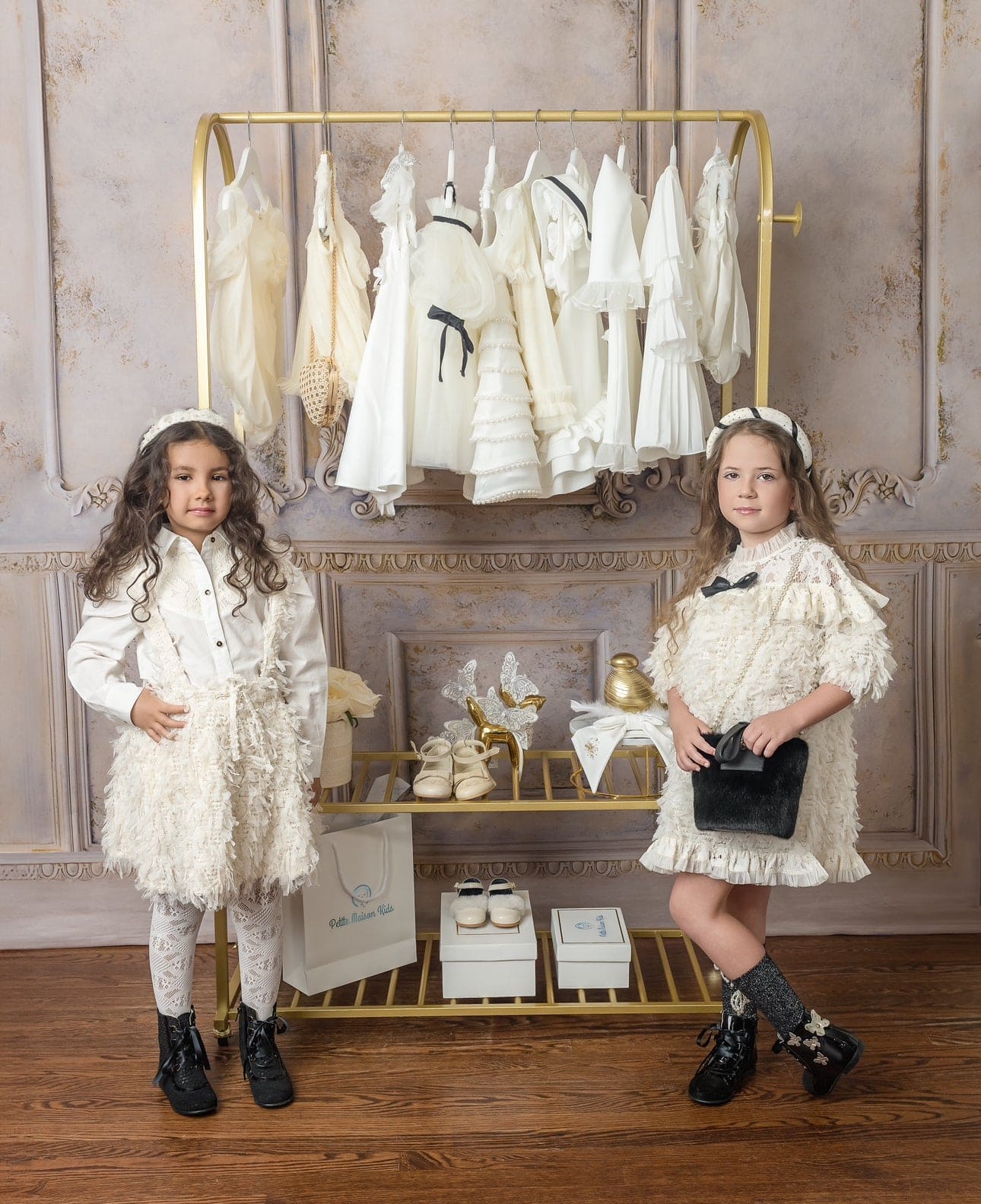 Ivanna Ivory Blouse and Skirt Set - Petite Maison Kids