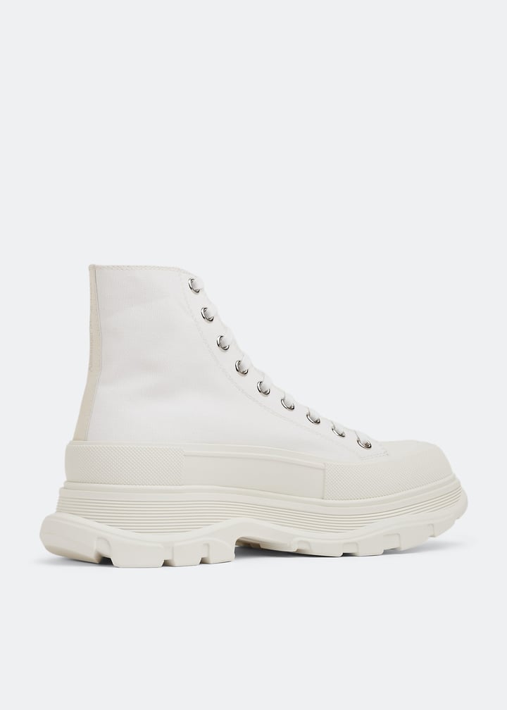 Alexander McQueen Tread Slick Boot 'Triple White'