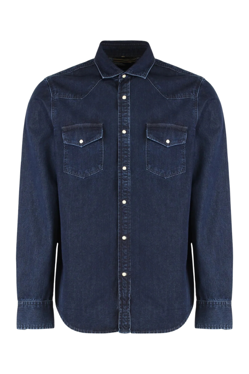 MooRER LARRIEKW Shirts Blu