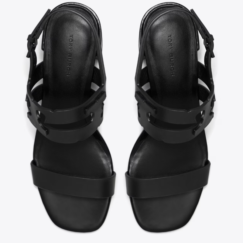 Womens | Tory Burch Ines Heeled Sandals Perfect Black