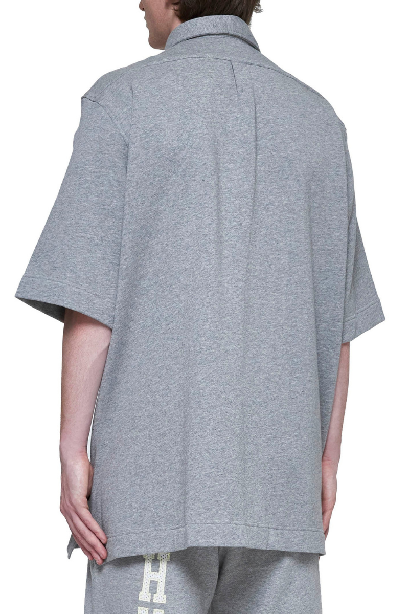 Givenchy Short Sleeve Shirt_Light Grey Melange