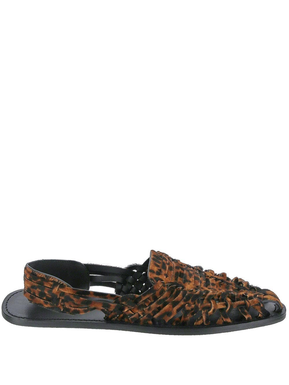 Saint Laurent Deo Sandals Leopard Print Men’s New
