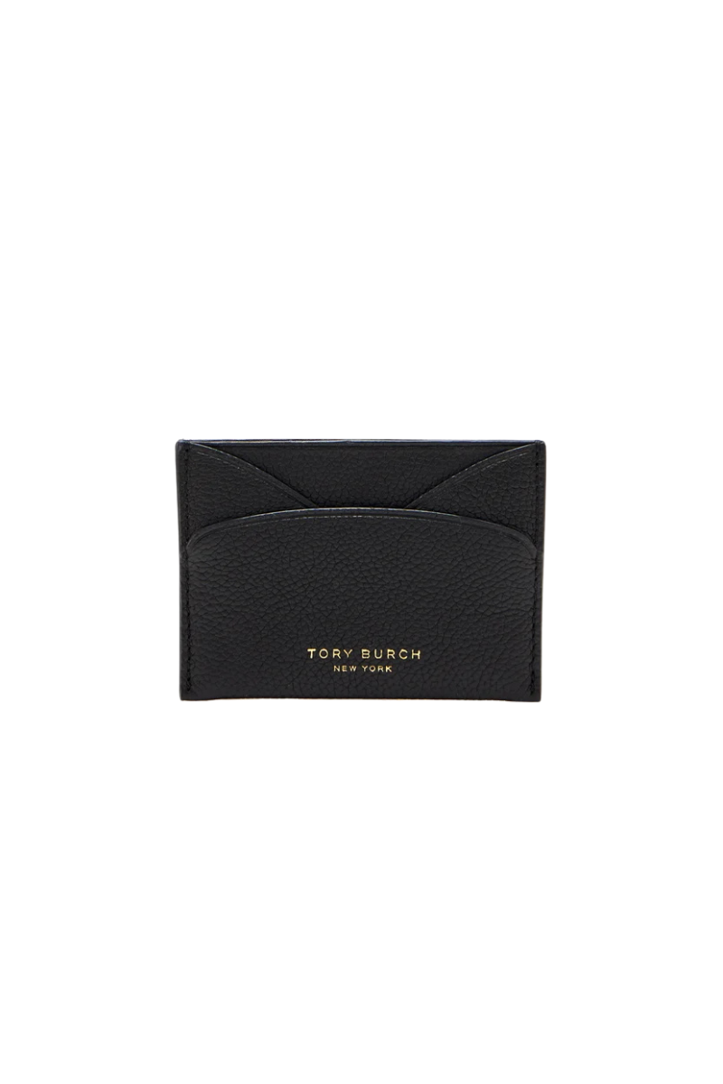 Tory Burch Romy Flat Card Case Black 178972-001