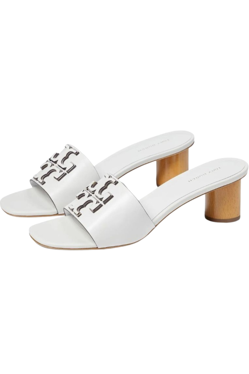 Tory Burch Ines Mule Sandal 55mm Gardenia 147130109