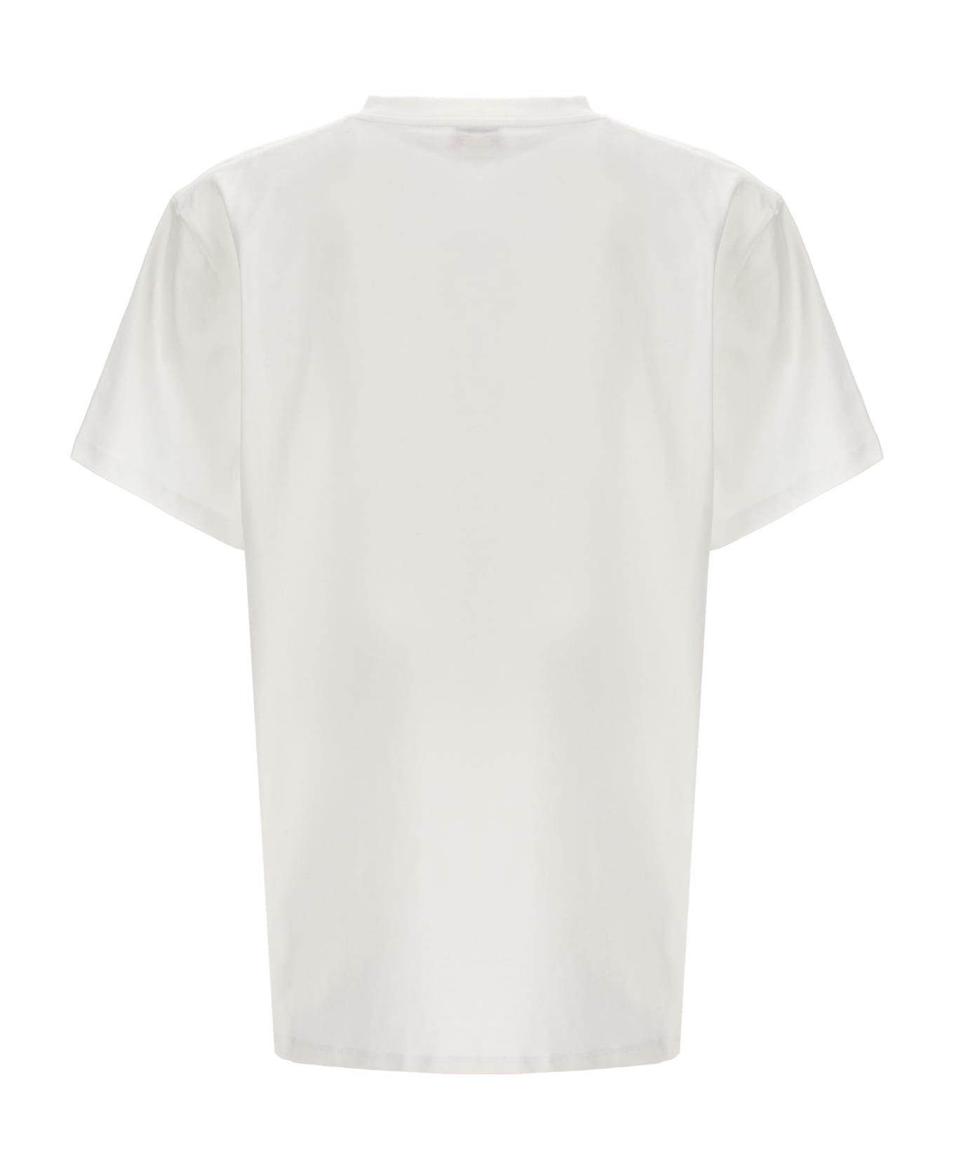 Alexander McQueen Obscured Skull Organic Cotton T-shirt
