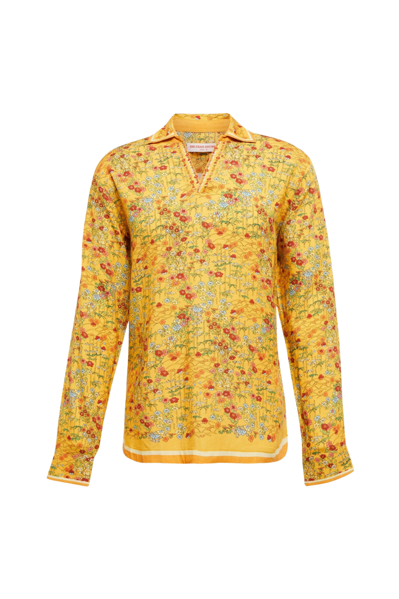 Orlebar Brown RIDLEY SOLO FANTASY-277071-BRIGHT GOLD