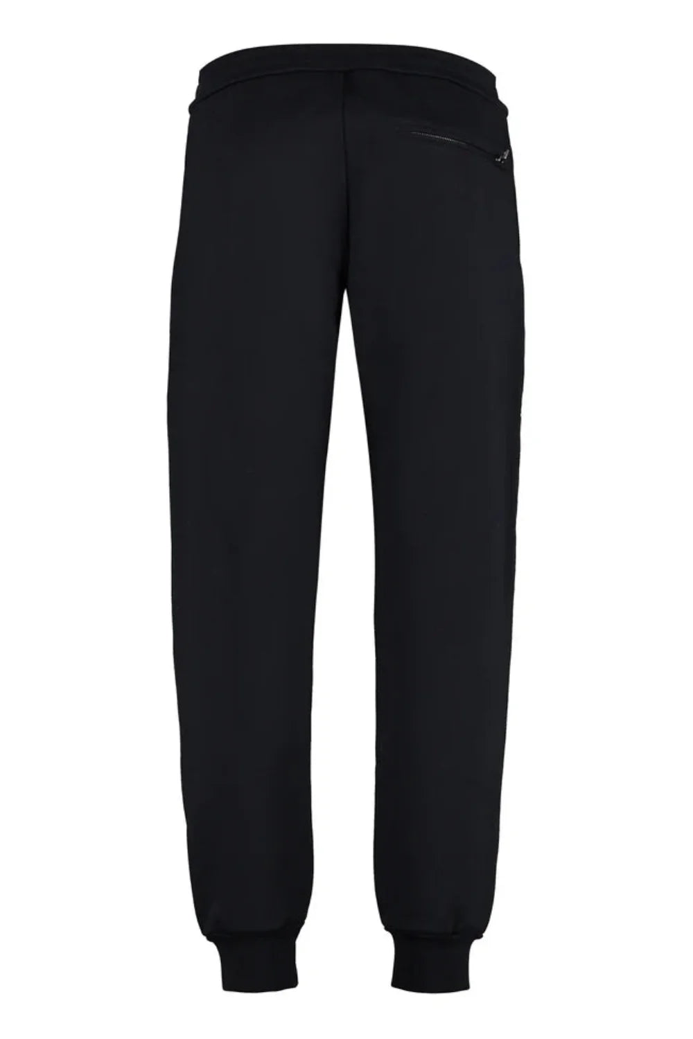 Alexander Mcqueen Eyelet-Embellished Tapered-Leg Cotton-Jersey Jogging Bottoms