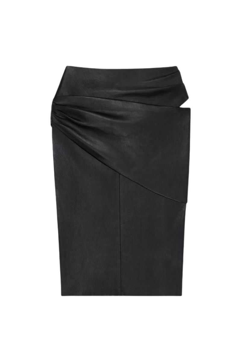 Givenchy Draped Skirt Black BW40QX615L