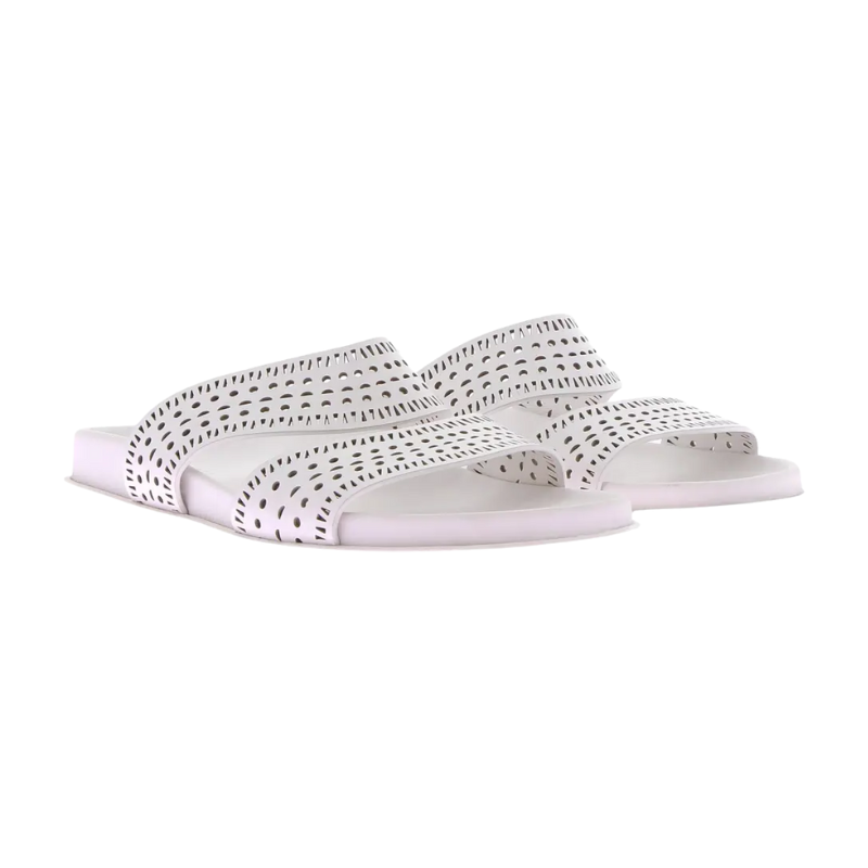 Womens | Alaïa Leather Mules (Two Colors)