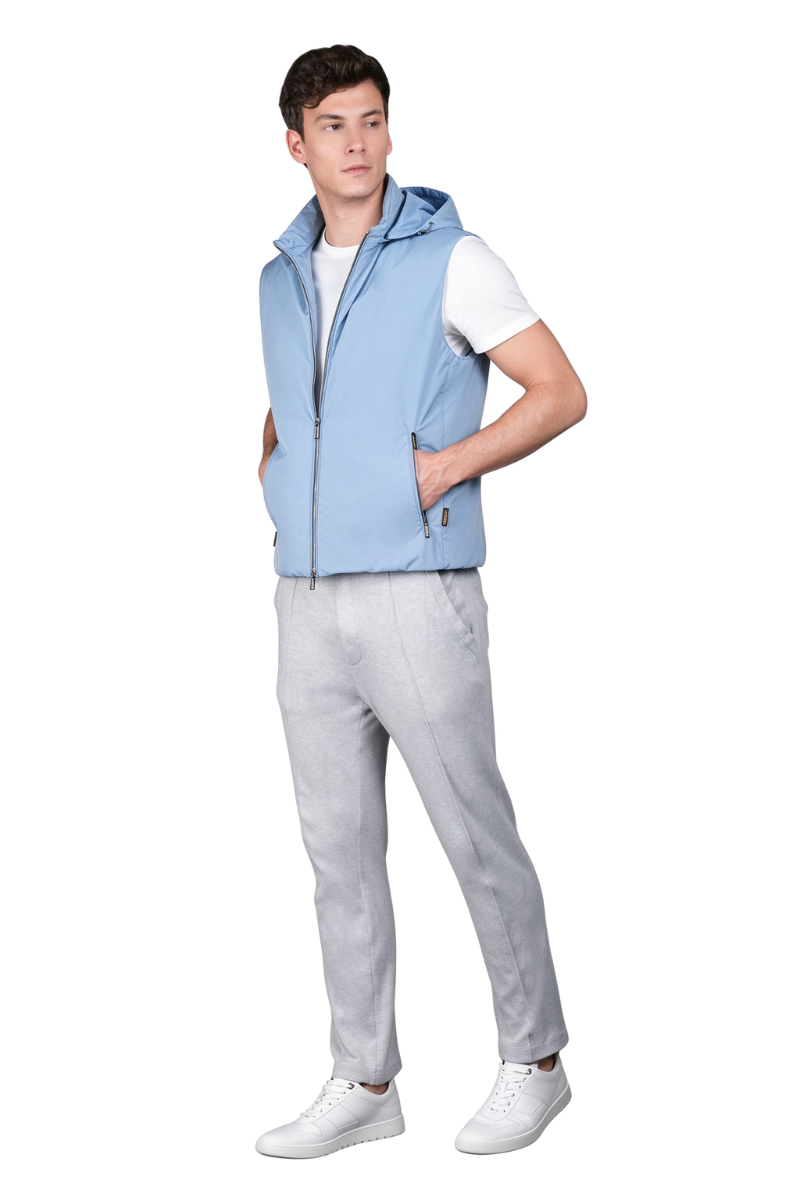 MooRER LUIS-STP Vests Blu