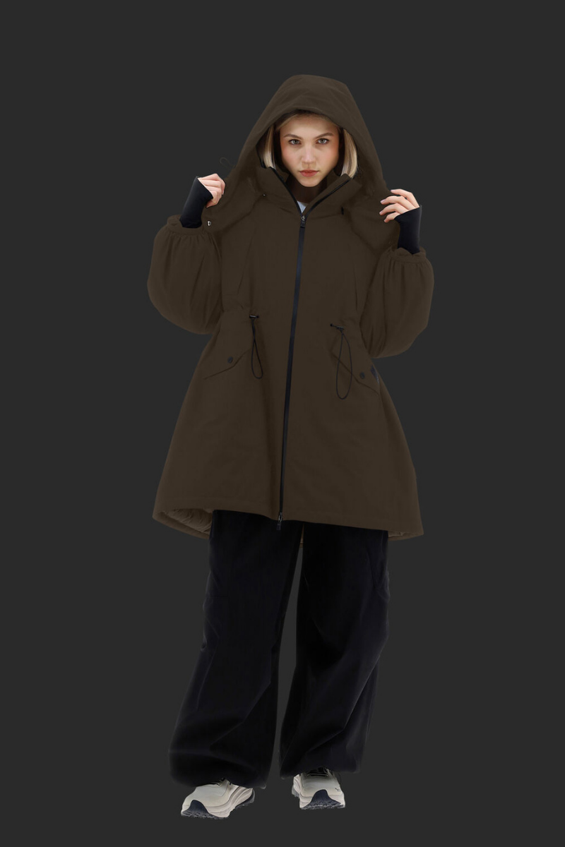 Herno Women's Laminar Jacket In GORE-TEX In Olive