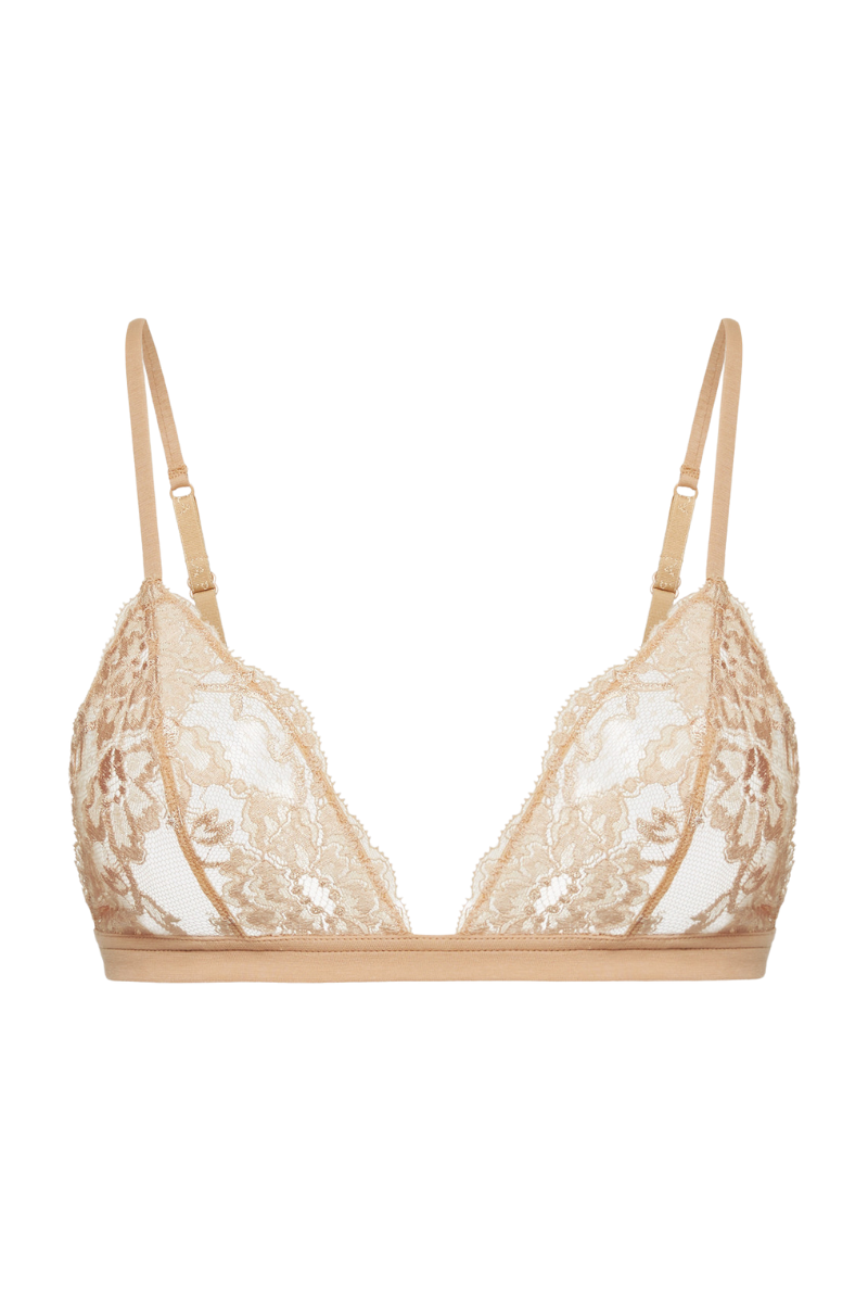 La Perla Nude Lace Triangle Bra