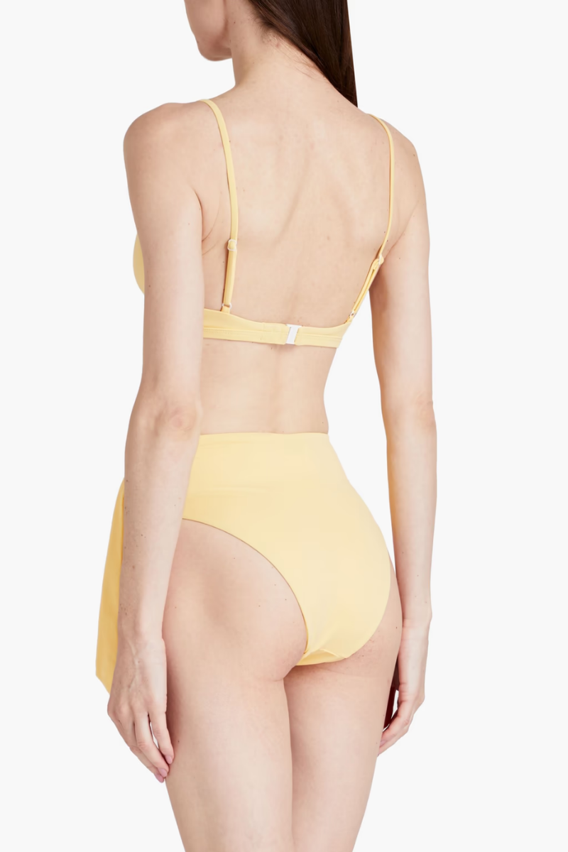 Onia Anais High-Rise Bikini Briefs In Yellow