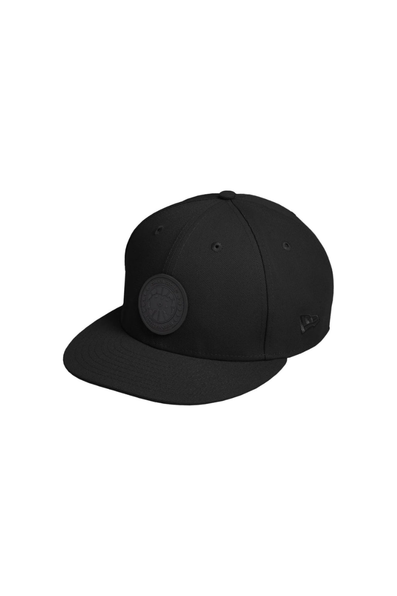 Canada Goose Men's Arctic Disc Snapback Cap Black 5446M