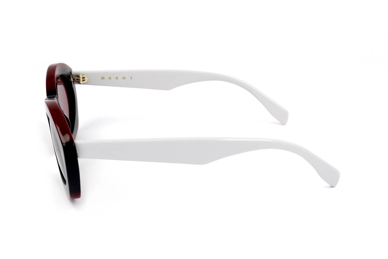 Marni ME647S 423 55 Sunglasses Red/White