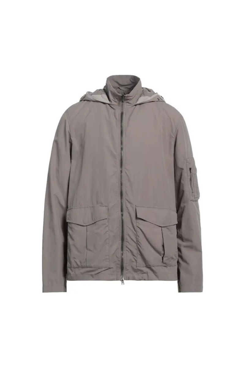 Herno Men Outerwear Jacket Gi0208U-12302 Nuovo Tortora
