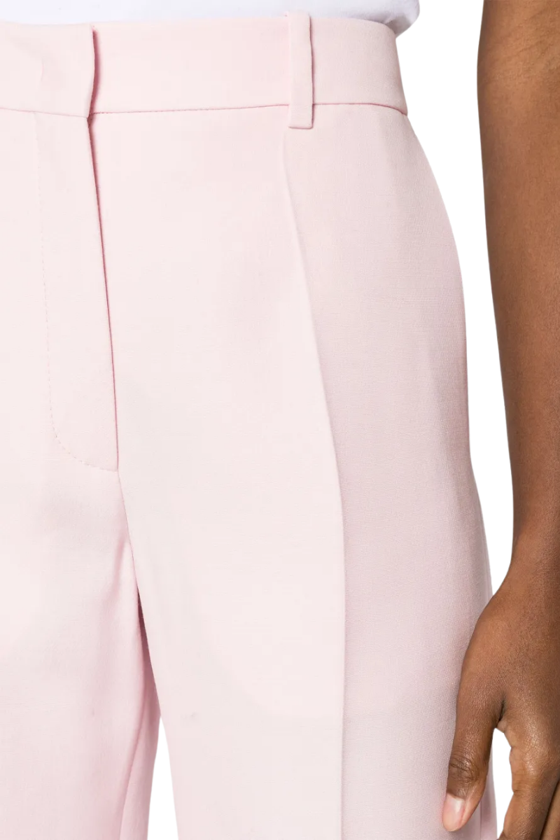 Valentino Garavani Wool And Silk-Blend Crepe Straight-Leg Pants Taffy 3B0RB5201CF_ZKS