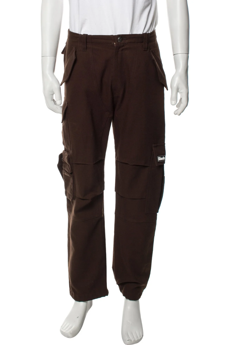 Rhude CARGO CARGO PANTS- BROWN