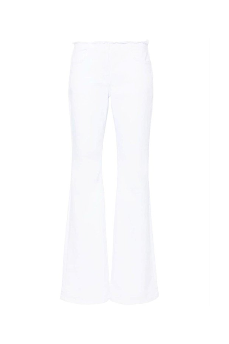 Givenchy Low Waist Denim Pants Without Waistband_White