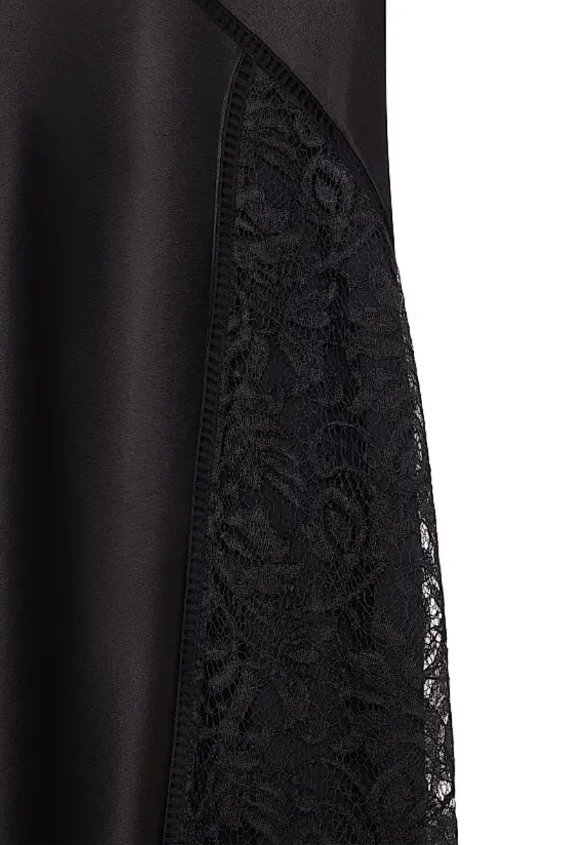 Givenchy Skirt With Lace Details_Black