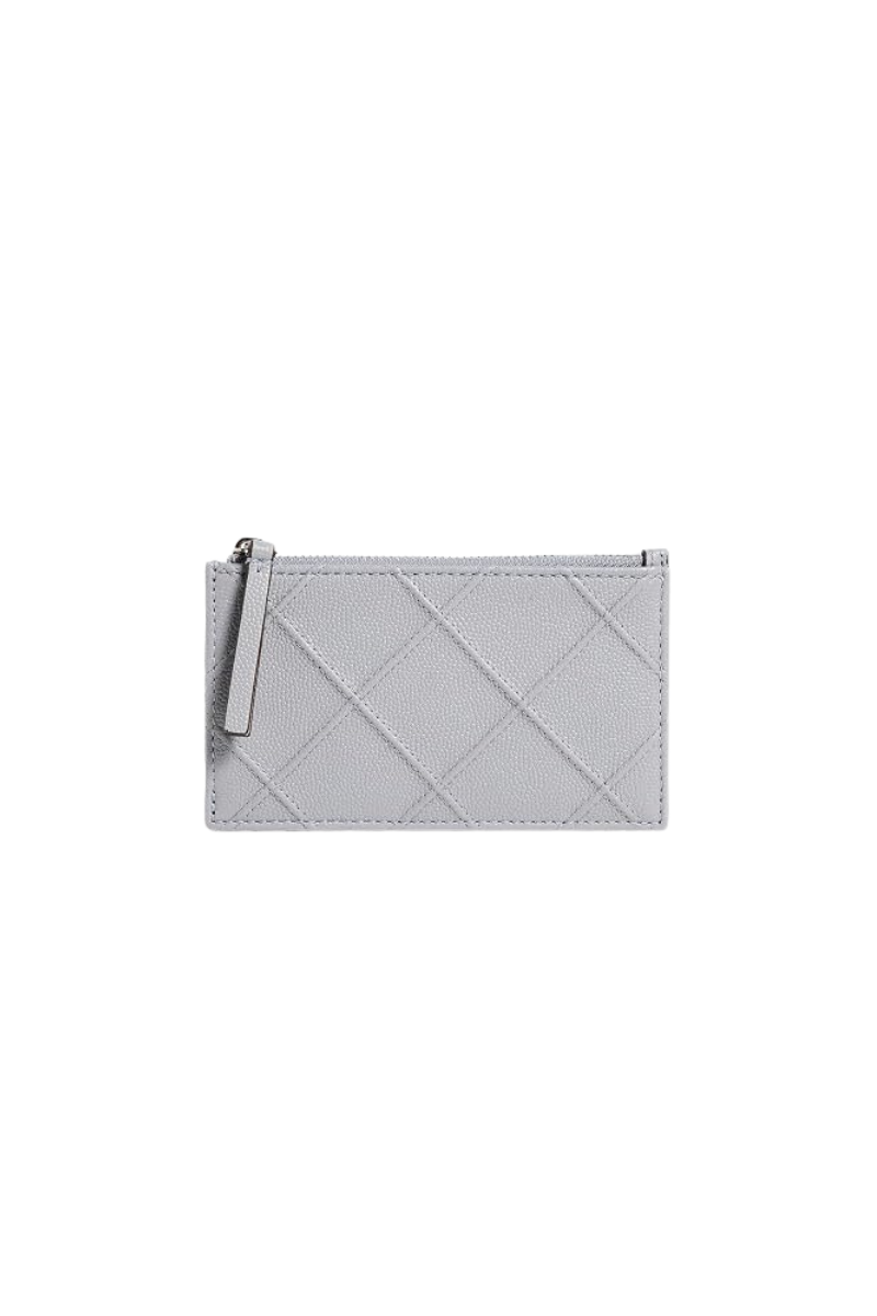 Tory Burch Fleming Soft Zip Card Case Mist 152602-400