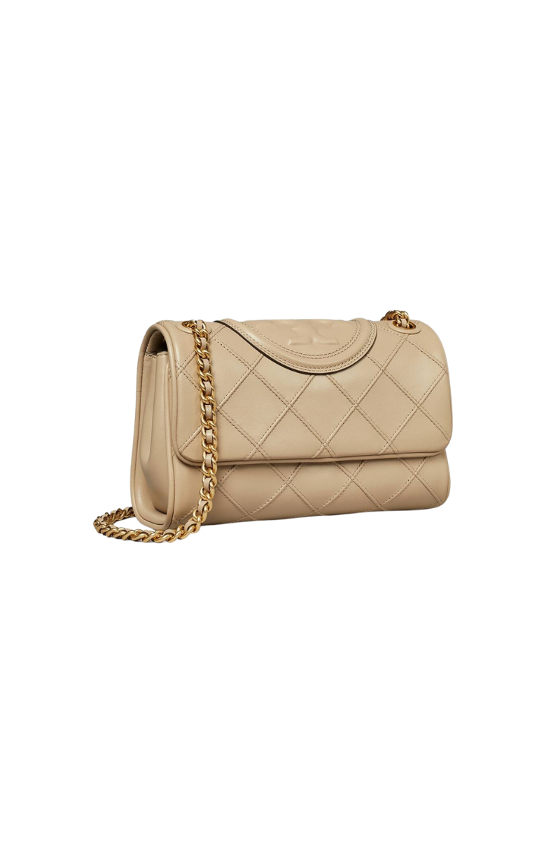 Tory Burch Fleming Soft Small Convertible Shoulder Bag Pebblestone 139060-200