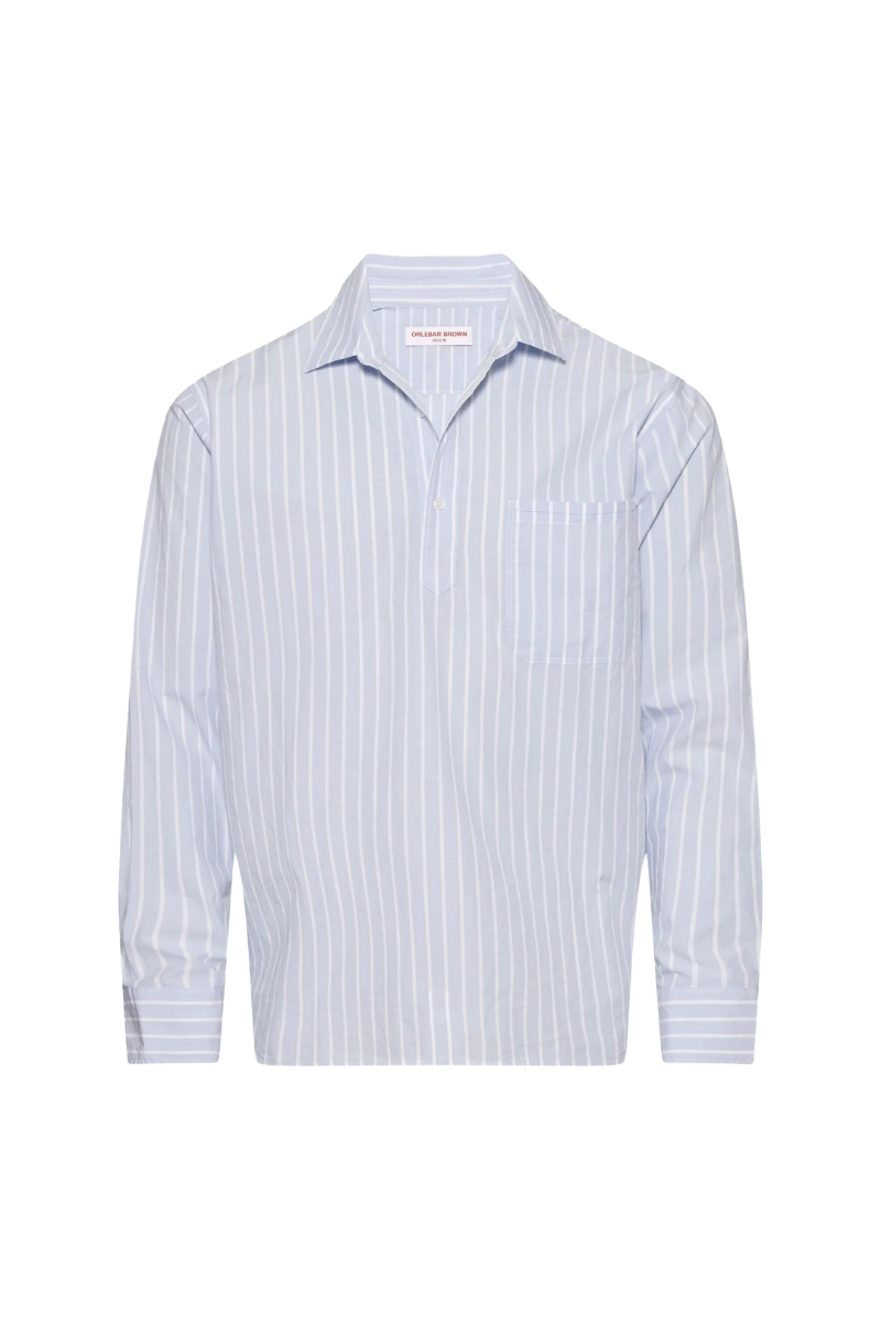 Orlebar Brown SHANKLIN-277181-SERENITY BLUE/WHITE