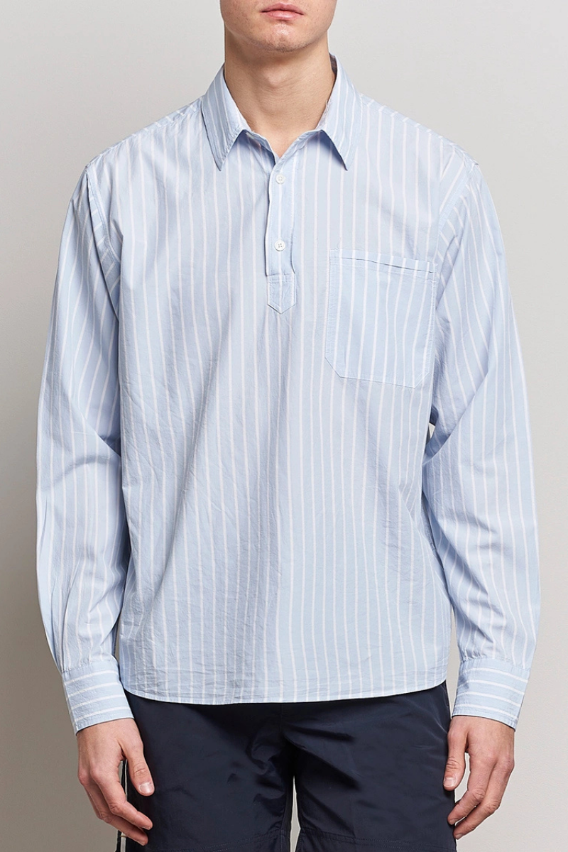 Orlebar Brown SHANKLIN-277181-SERENITY BLUE/WHITE