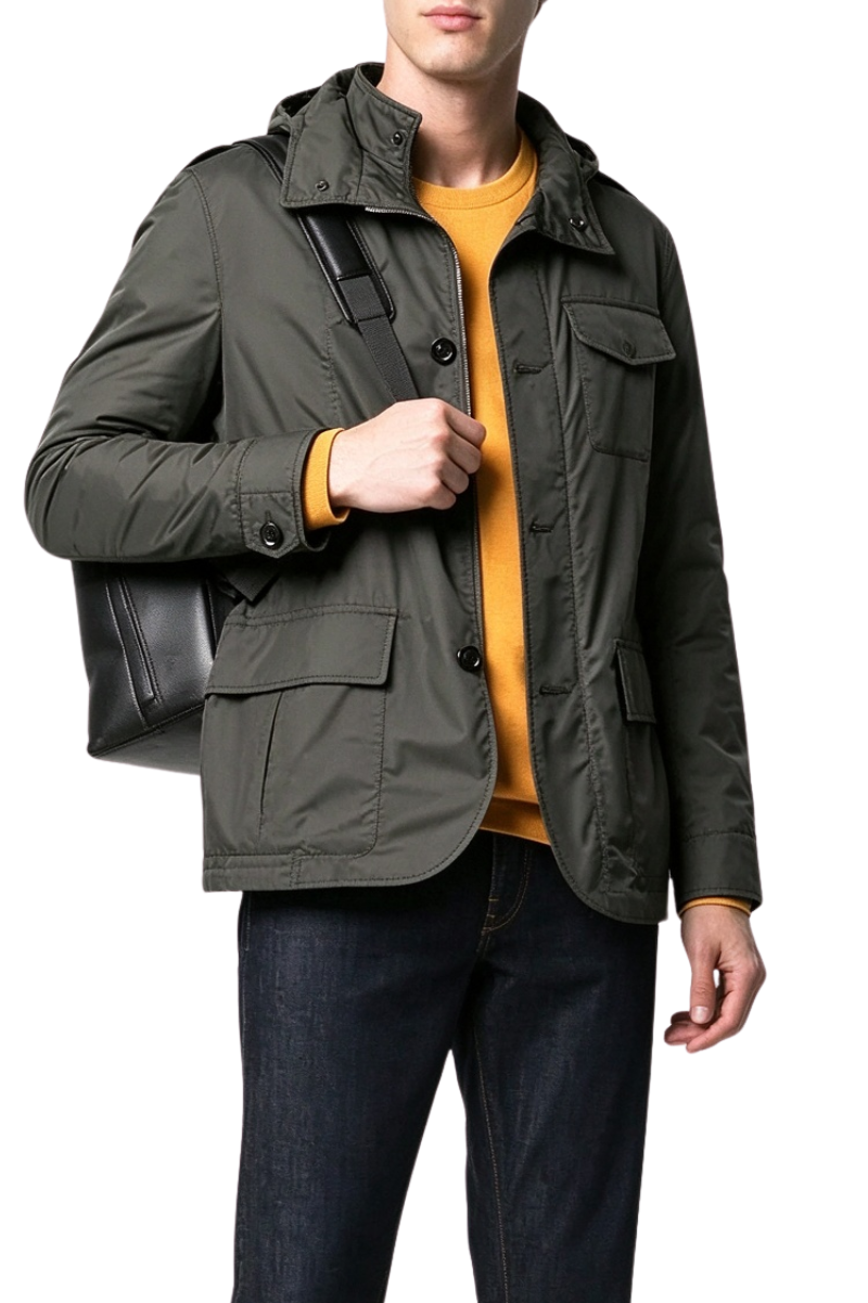 MooRER BRUEGUELS1 Jacket Verde