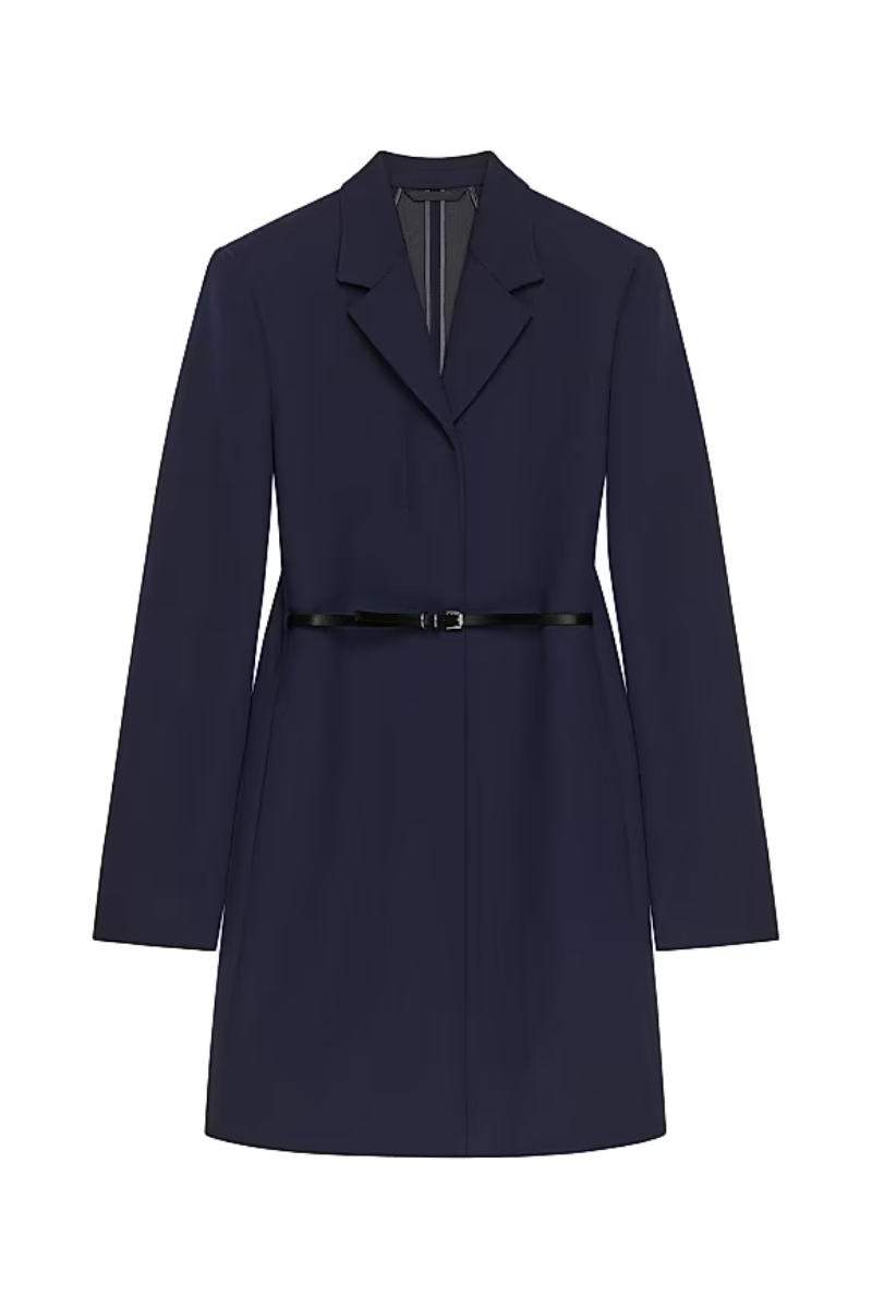 Givenchy Voyou Coat_Navy/Grey