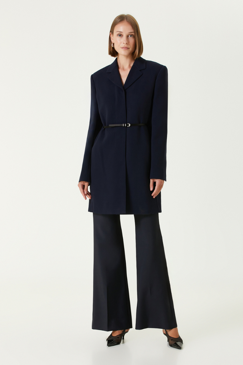 Givenchy Voyou Coat_Navy/Grey