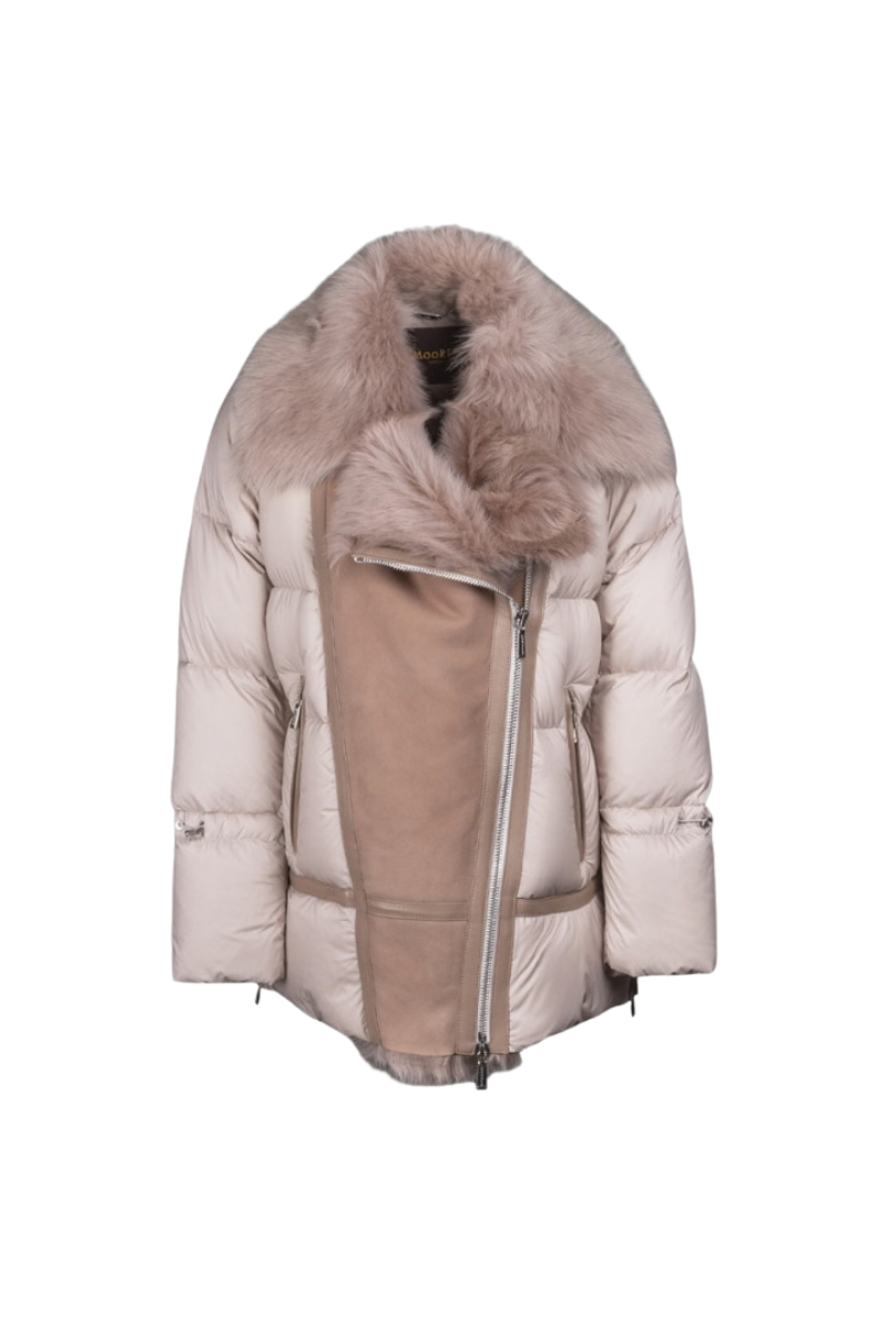 MooRER YOSS-KS3 Down Jacket Brown