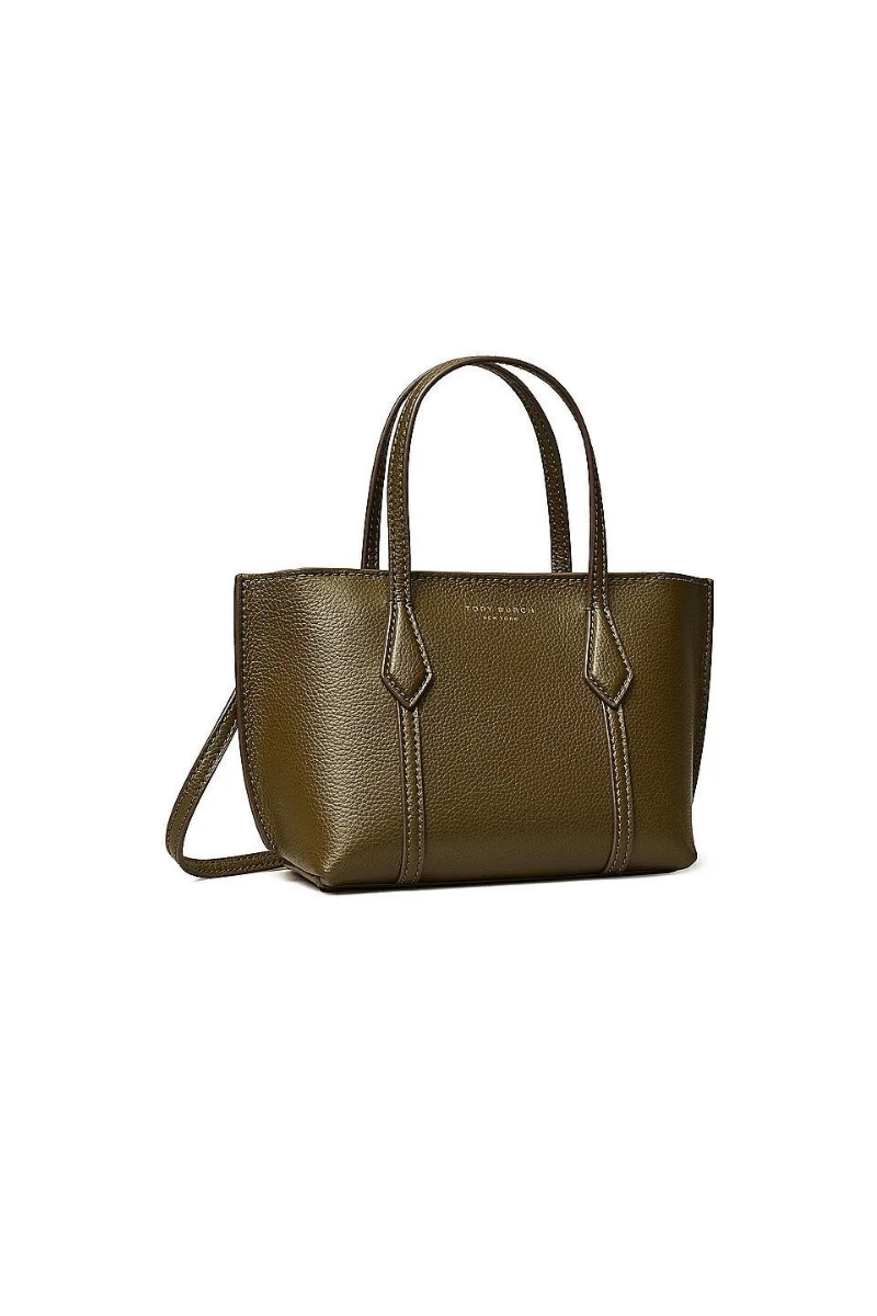 Tory Burch Perry Mini Tote Leccio 177399-325
