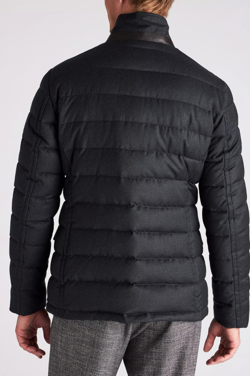 MooRer ZAYN-L Quilted Down Jacket Black