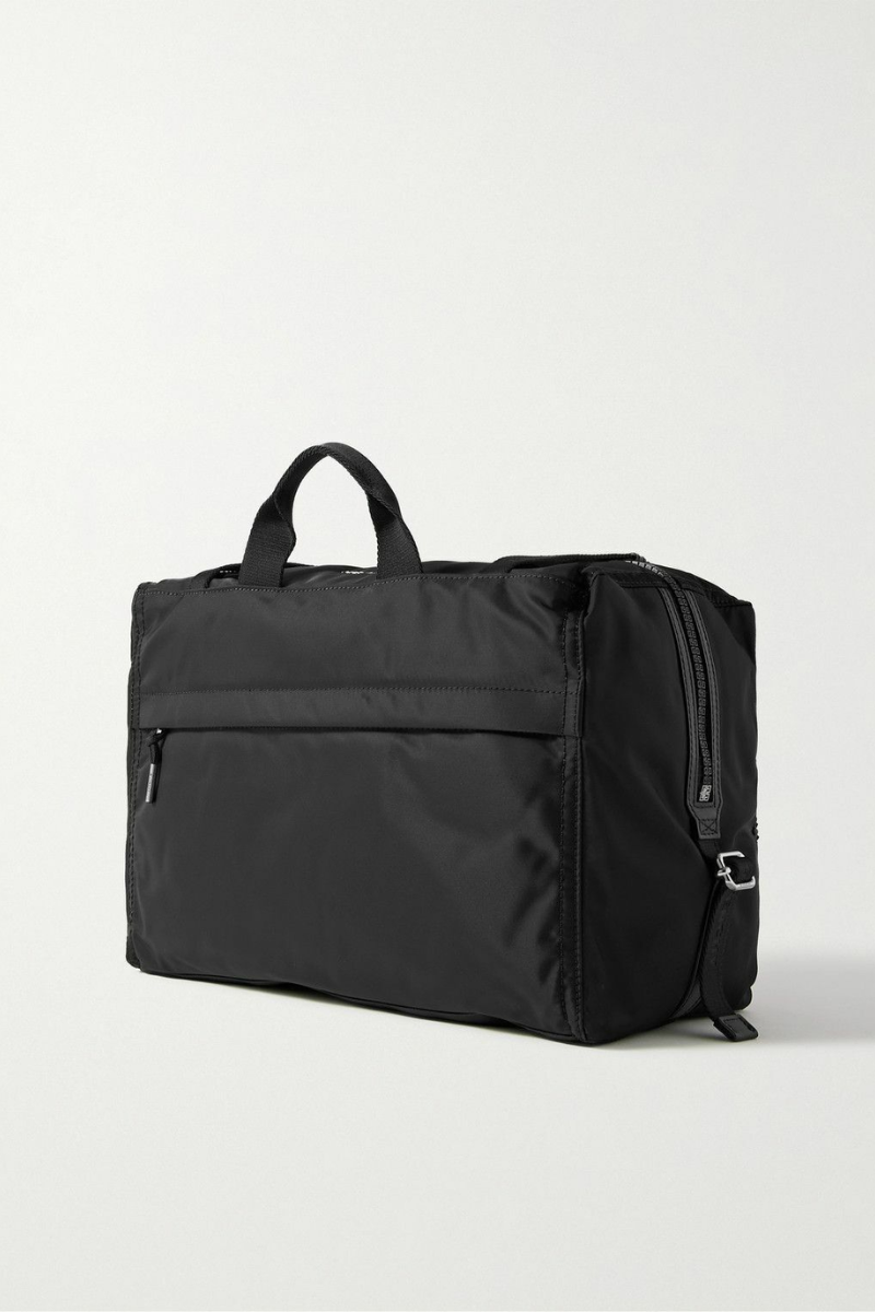 Givenchy Pandora Medium Leather-Trimmed Nylon Messenger Bag