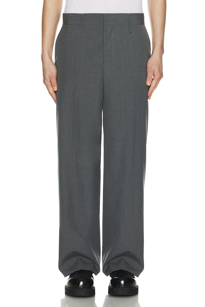 Givenchy Extra Wide Leg Trousers_Medium Grey