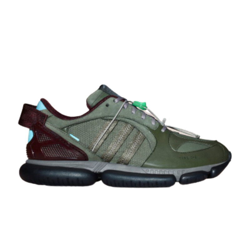 Mens OAMC x Adidas Type O-6 Sneakers (Green)