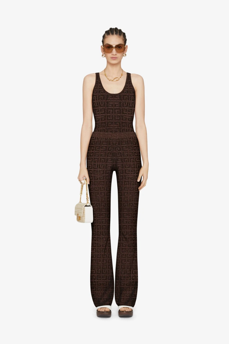 Givenchy Wide Elasticated 4G Pants_Bronze